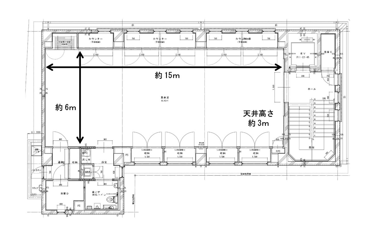 2F まち・なかギャラリーホールフロアマップ